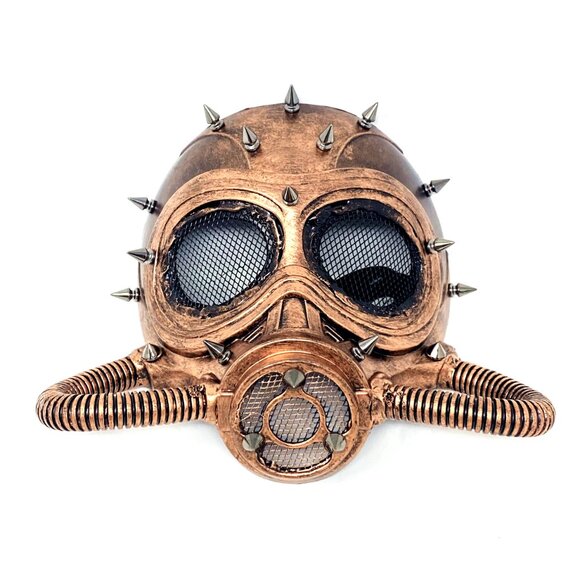 Steampunk Style Halloween Costume Gas Mask Masquerade Party Ball Masks - Picture 5 of 5
